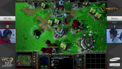 3rd Place Final - WCG 2012 - Sky vs Moon - Game 2