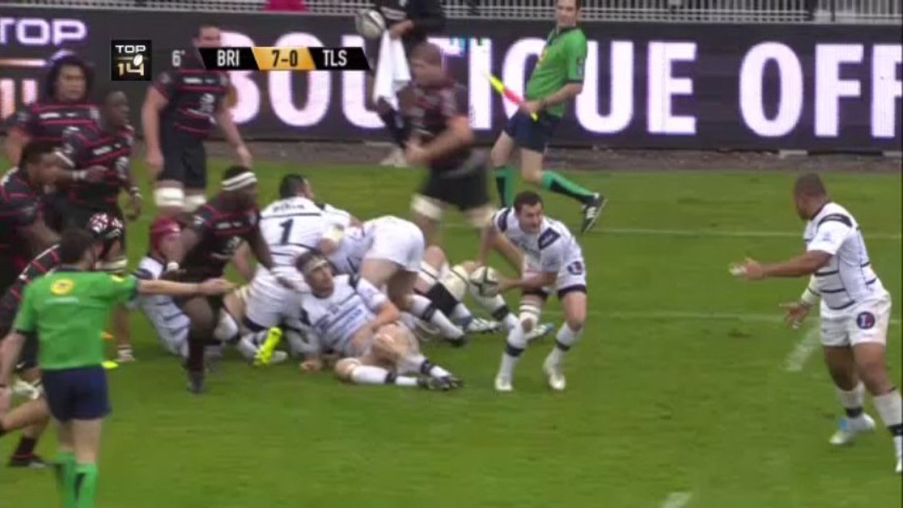 Brive-Toulouse: 25-13 - J11 - Saison 2013/2014