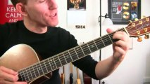 Folky Acoustic Guitar Ending Lick - Celtic Irish Inspired Song Finish - E Major Pull Offs & Slides