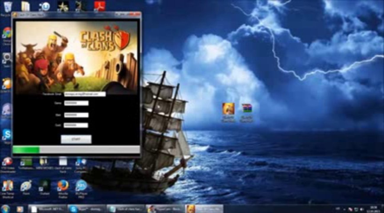 Clash Of Clans Hack Pirater - Link In Description 2013 - 2014 Update (PC, Android, iPhone & iPad)