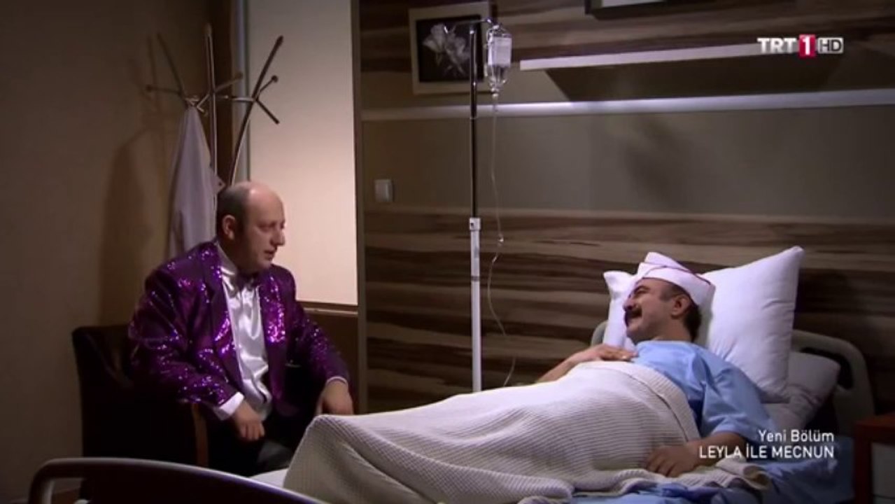 Erdal - hasta ziyareti kısa olur, çık git burdan - Leyla ile Mecnun