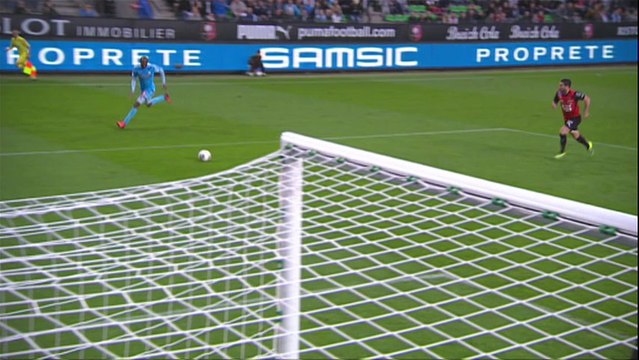 But Jordan AYEW (16ème) - Stade Rennais FC - Olympique de Marseille (1-1) - 2013/2014