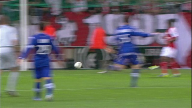 But Nicolas DE PREVILLE (24ème) - Stade de Reims - SC Bastia (4-2) - 2013/2014