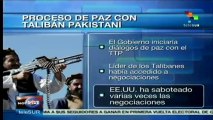 Acusa Pakistán a EE.UU. de intervenir en diálogos con talibanes