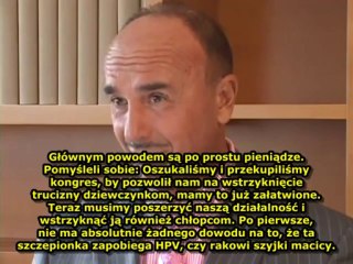 Szczepionka na HPV jako narzędzie kontroli populacji - dr Leonard Coldwell