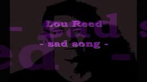 Lou Reed Sad song (Berlin live at St Ann's Warehouse)