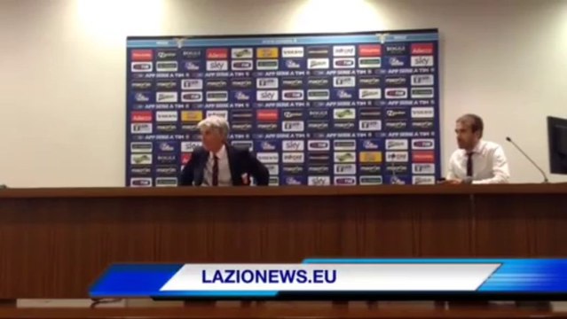 3-11-2013 LAZIO-GENOA. La conferenza stampa di GASPERINI
