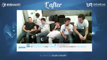 ESWC 2013 : l'after VaKarM - Partie 1