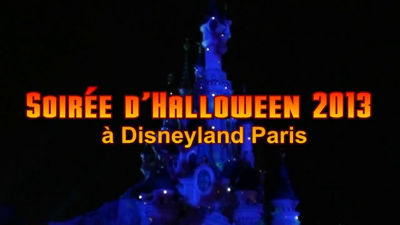 Soirée d'Halloween 2013 à Disneyland Paris