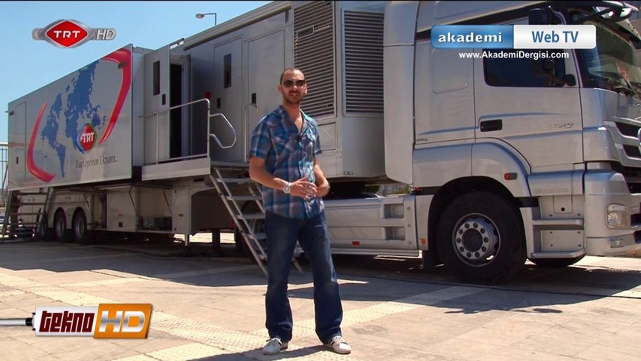 Teknoloji harikası canlı yayın TIR'ını yakından inceliyoruz (TeknoHD)  (www.AkademiDergisi.com)