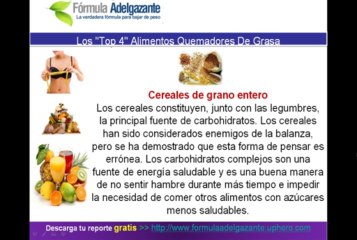 Los top 4 quemadores de grasa