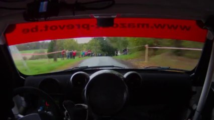 40e Rallye du Condroz: la vidéo de Dominique Jullien à la spéciale show Ben-Ahin