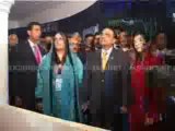 Bakhtawar and Aseefa bhutto zardari with President Zardari Visits Shanghai World Expo 10-07-10