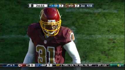 Brandon Meriweather tackles Woodhead