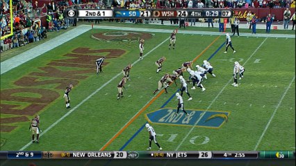 Redskins goal line stand to force Chargers field goal