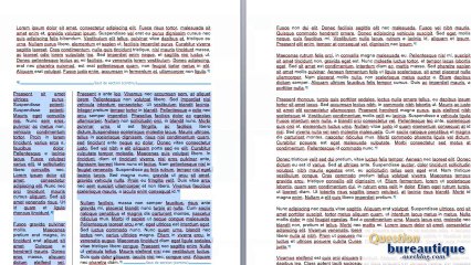 Comment créer des colonnes sous word