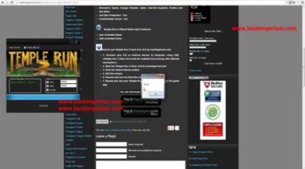 Temple Run 2 Hack \ Pirater \ Link In Description 2013 - 2014 Update