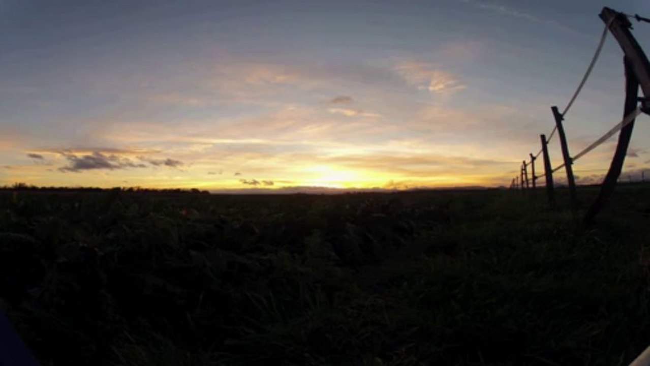 timelapse coucher de soleil schoenau 03-11-2013