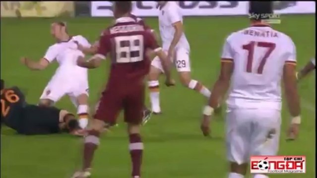 Serie A: Torino 1-1 AS Roma (all goals - highlights - HD)