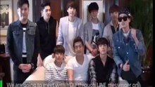 20130313 Super Junior's Special LINE Chat event message