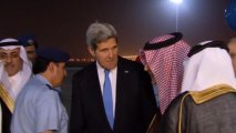 Kerry arrives in Saudi Arabia