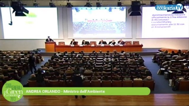 Green New Deal - Andrea Orlando (Ministro dell'Ambiente e della Tutela del Territorio e del Mare)