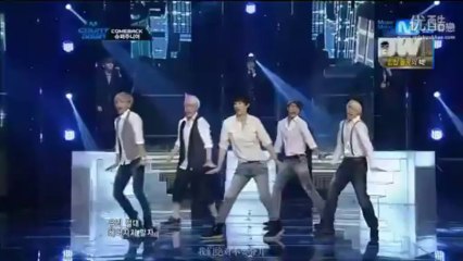 20120705 Super Junior 後台Cut + From U + Sexy, Free   Single @ M! Countdown