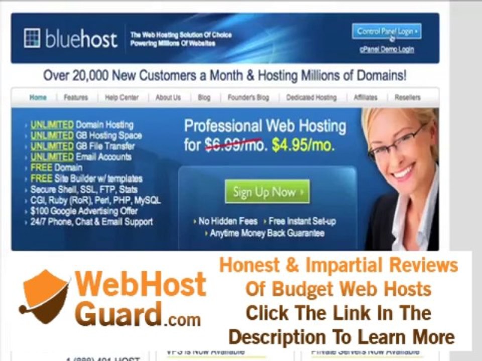 Create a Blog in Less Than 10 Minutes with Blue Host!