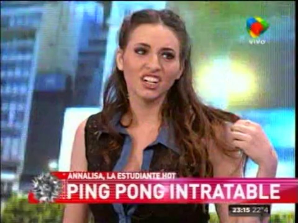 Annalisa en Intratables causó la risa de los panelistas