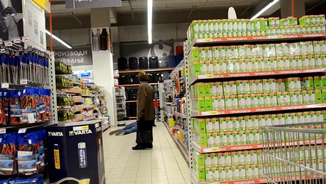 Скриена камера во Skopje City Mall