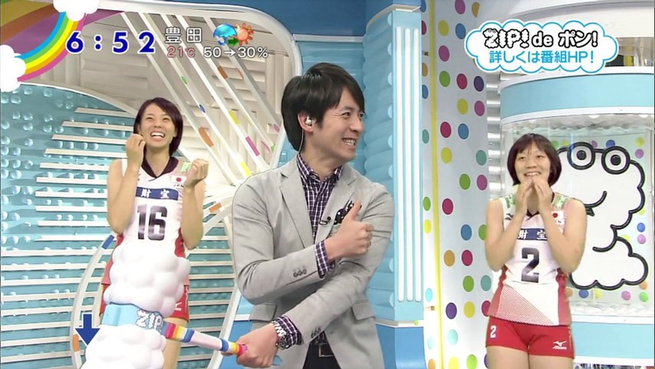 Saori Sakoda & Hitomi Nakamichi (ZIP! de POP!)