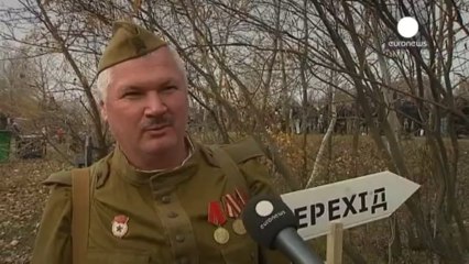 The Battle of Kiev is re-enacted 2013 style