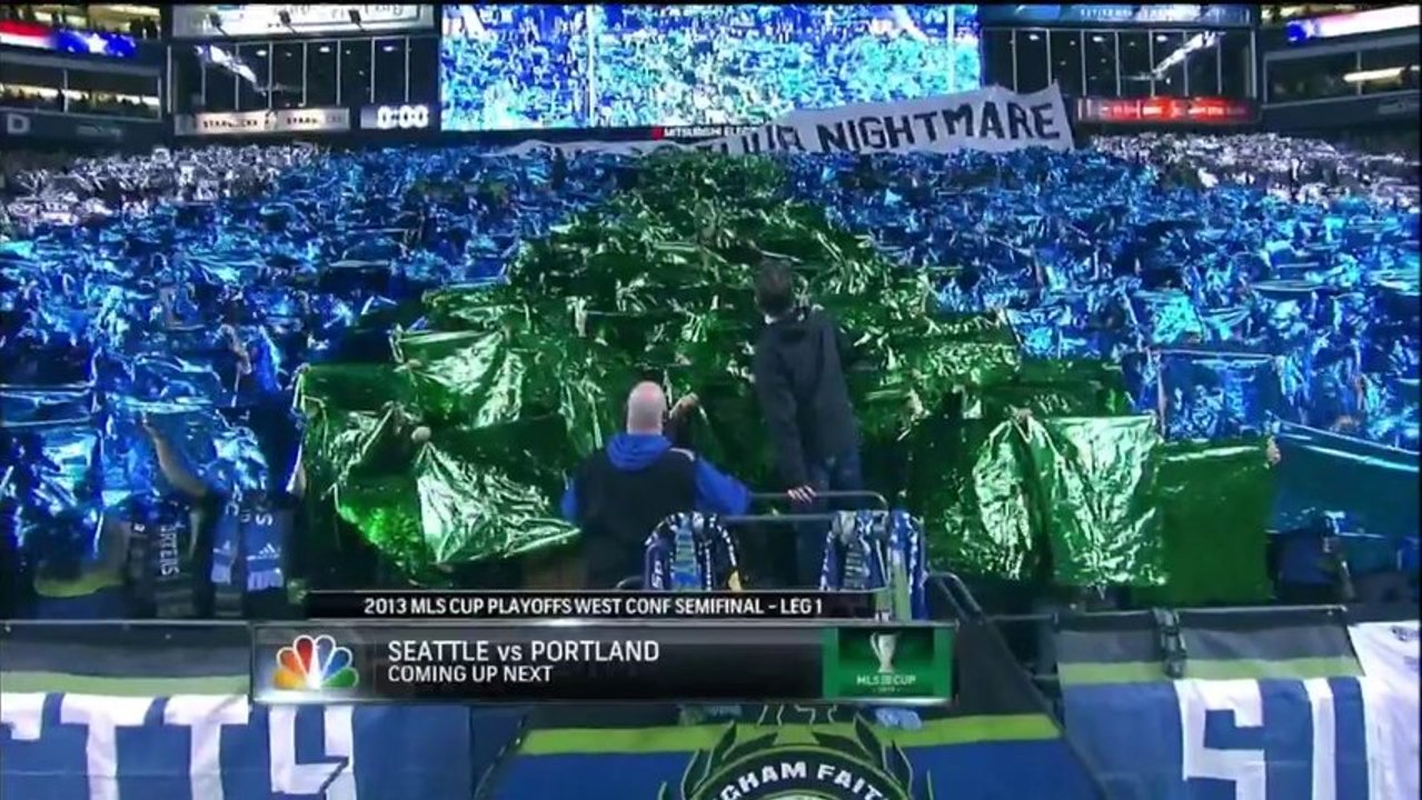 2013.11.02 - Seattle Sounders vs Portland Timbers - W.Conf.SF-leg1 1st half