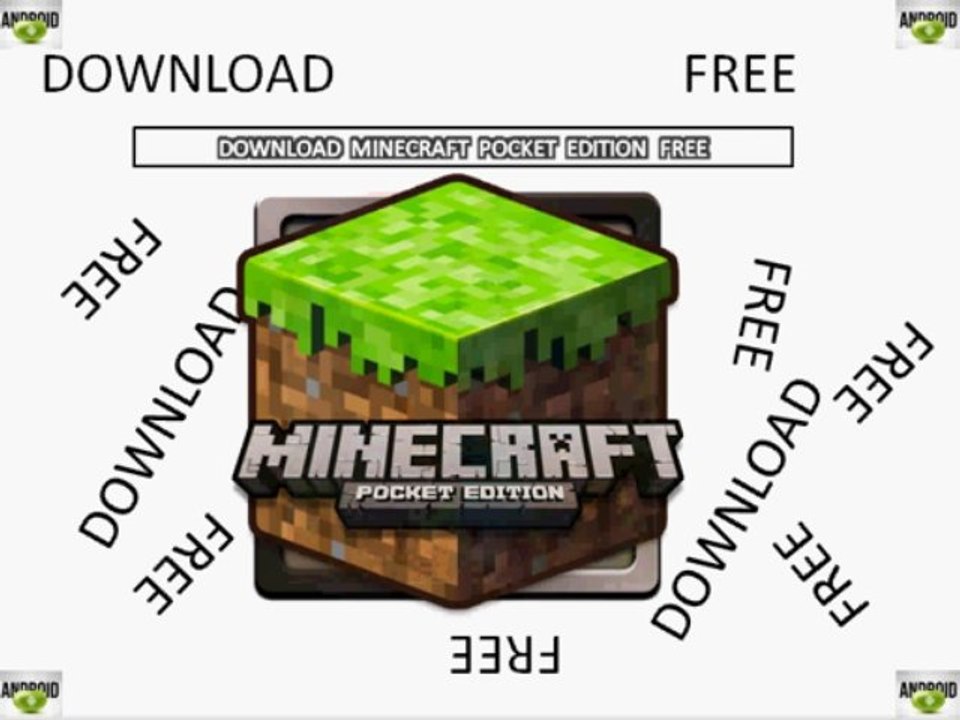 Free Download Minecraft Pocket Edition For Android Video Dailymotion