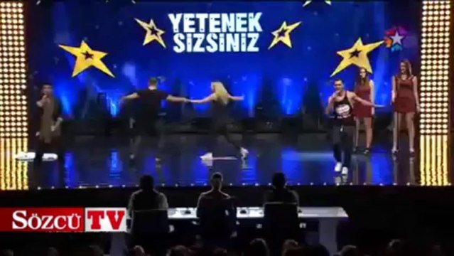 Yetenek Sizsiniz'de mozaiklenen görüntüler!