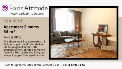 1 Bedroom Apartment for rent - Ecole Militaire/Unesco, Paris - Ref. 8593