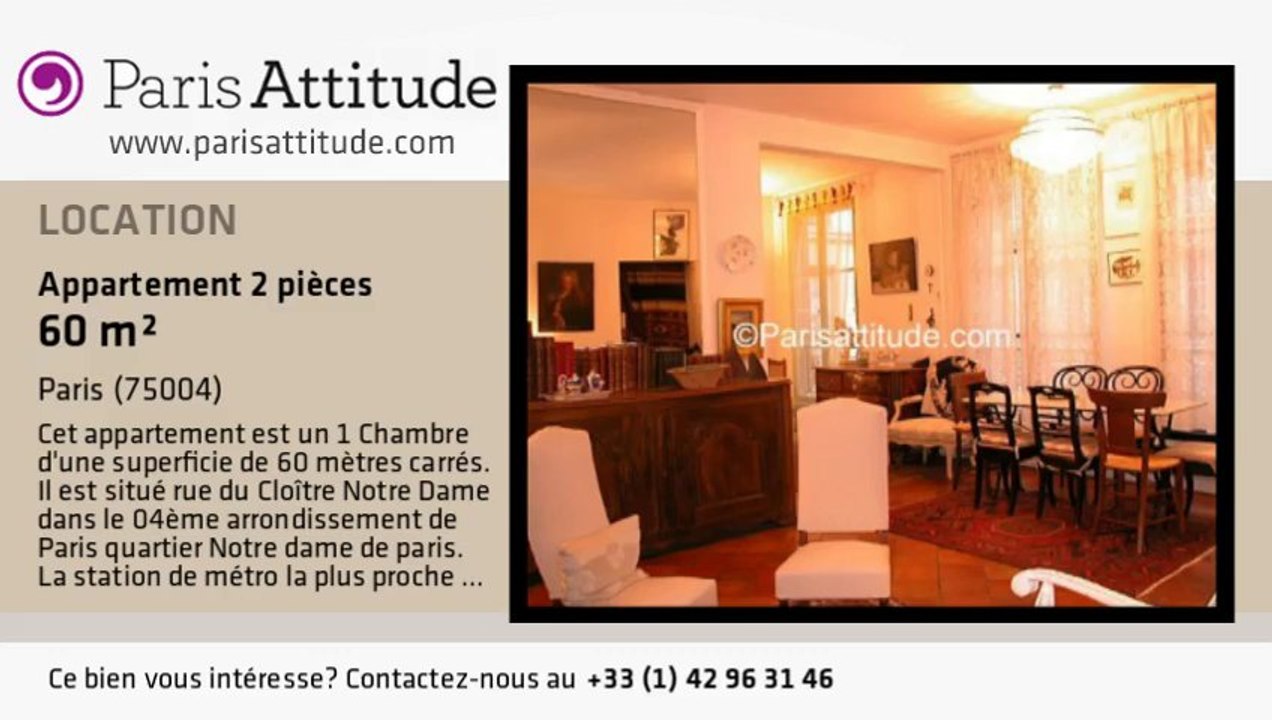 Appartement 1 Chambre à louer - Ile de la Cité, Paris - Ref. 695