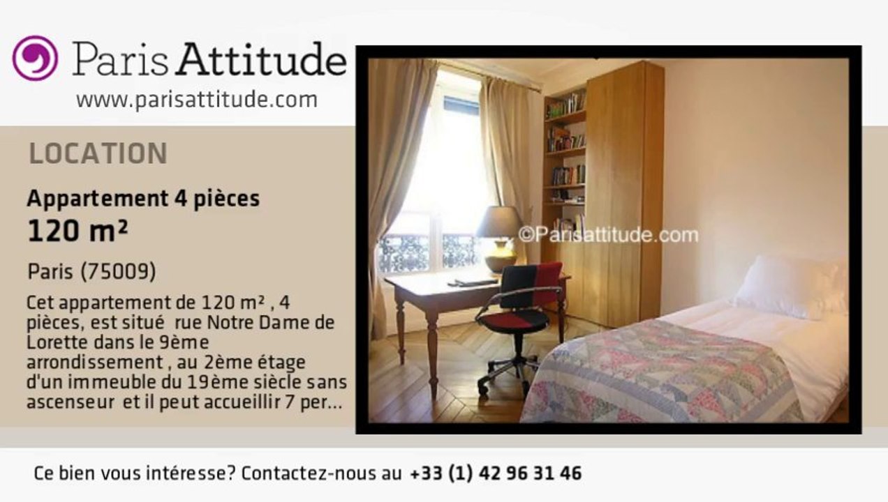 Appartement 3 Chambres à louer - Moulin Rouge/Pigalle, Paris - Ref. 6915
