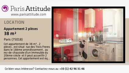Appartement 1 Chambre à louer - Sacré Cœur, Paris - Ref. 7656