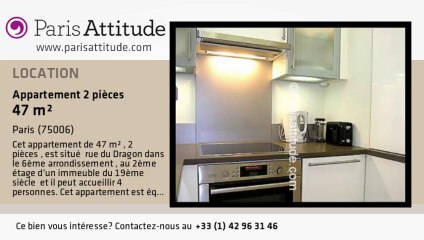 Appartement 1 Chambre à louer - St Germain, Paris - Ref. 6554