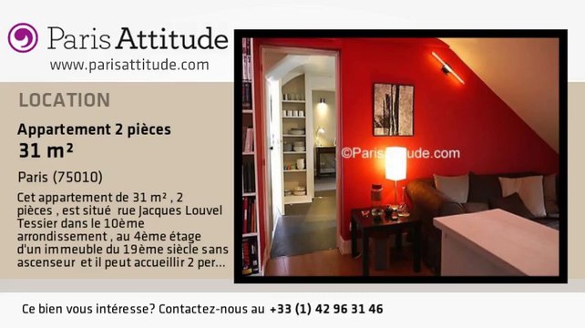 Appartement 1 Chambre à louer - Belleville, Paris - Ref. 5386