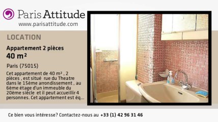 Appartement 1 Chambre à louer - Beaugrenelle, Paris - Ref. 6793