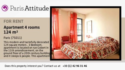 3 Bedroom Townhouse for rent - Charonne, Paris - Ref. 8813