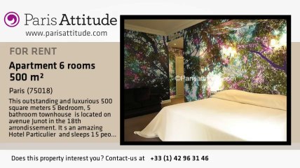 5 Bedroom Townhouse for rent - Montmartre, Paris - Ref. 2321