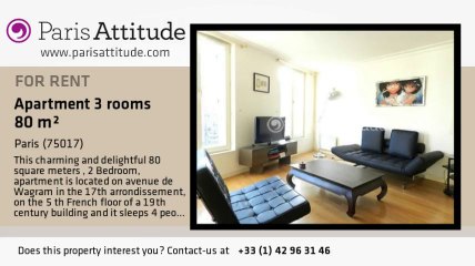 2 Bedroom Apartment for rent - Arc de Triomphe, Paris - Ref. 7967