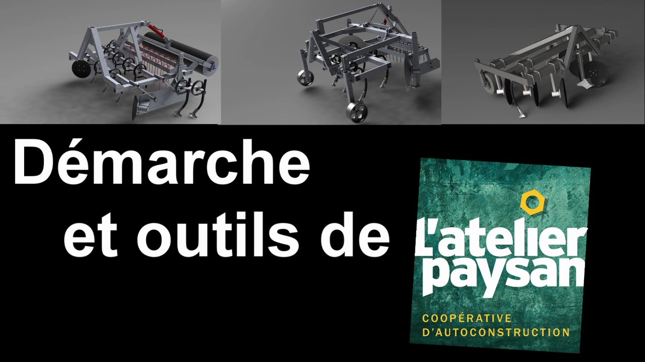 Démarche de l'Atelier Paysan et outils pour planches permanentes