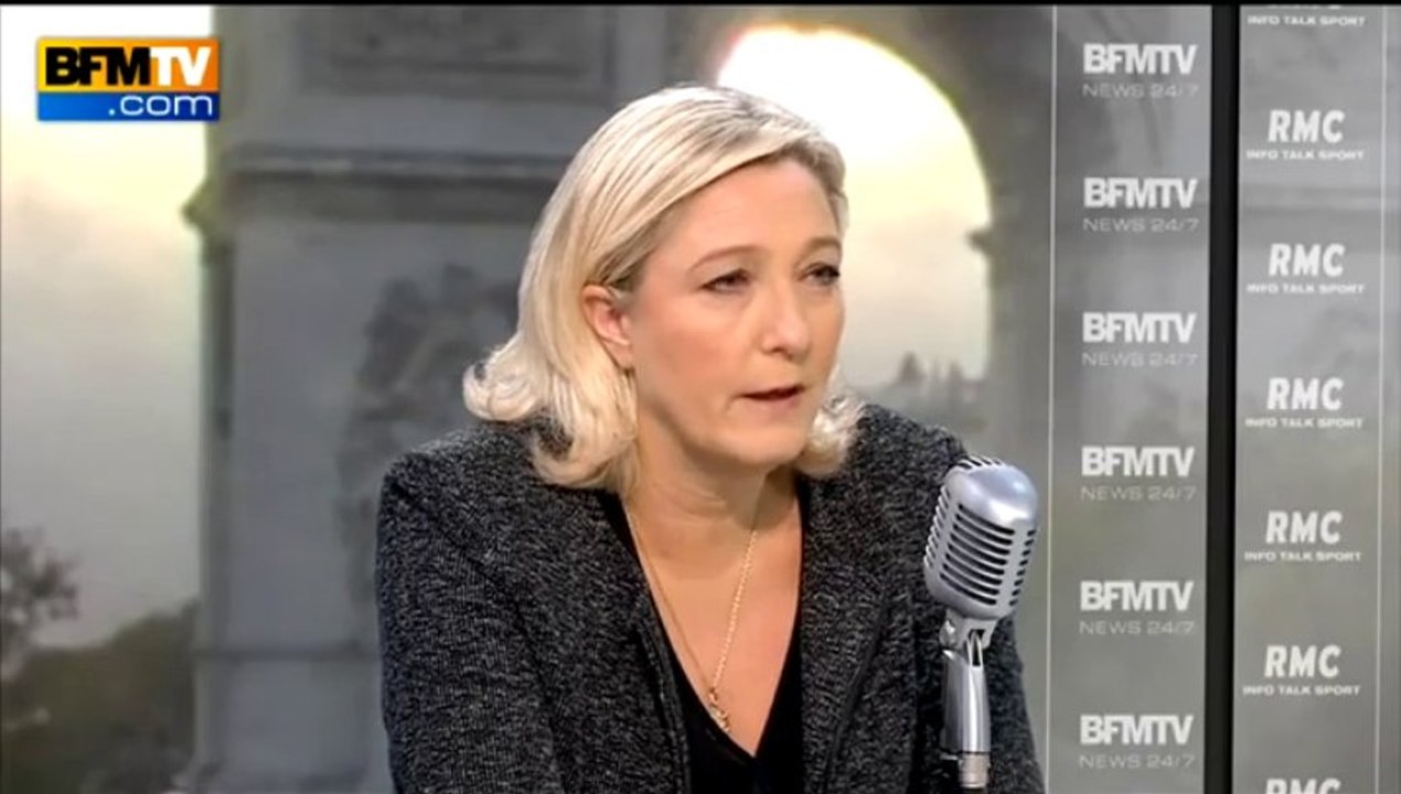 Marine Le Pen sur les journalistes tués au Mali: "remettre en cause l'incohérence de notre politique étrangère" - 04/11
