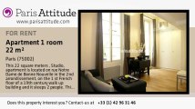 Studio Apartment for rent - Montorgueil, Paris - Ref. 3226