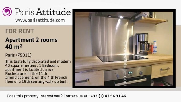 1 Bedroom Apartment for rent - Parmentier, Paris - Ref. 7569