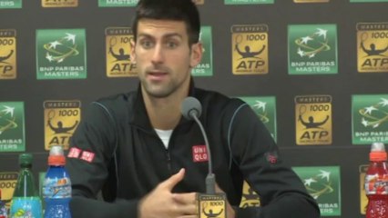 Djoković gotowy na mecz z Federerem